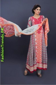 Aroshi Embroidered Swiss Voile Summer Collection 2012