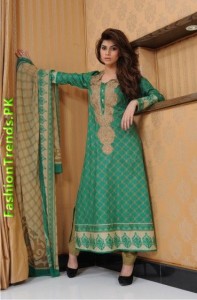 Aroshi Embroidered Swiss Voile Summer Collection 2012