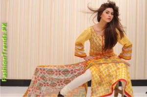Aroshi Embroidered Swiss Voile Summer Collection 2012