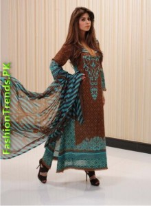 Aroshi Embroidered Swiss Voile Summer Collection 2012