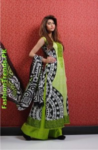Aroshi Embroidered Swiss Voile Summer Collection 2012