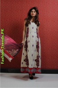 Aroshi Embroidered Swiss Voile Summer Collection 2012