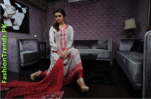 Aroshi Embroidered Swiss Voile Summer Collection 2012