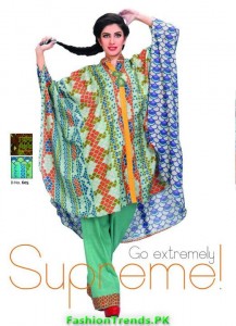 Supreme Lawn & Mughal-e-Azam Brosha of 2012
