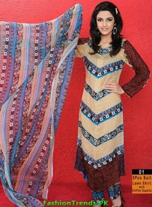 Warda Designer Mid-Summer Collection 2012