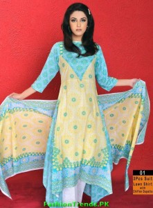 Warda Designer Mid-Summer Collection 2012