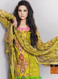 Warda Designer Mid-Summer Collection 2012