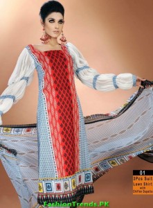 Warda Designer Mid-Summer Collection 2012