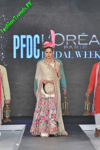 Fahad Hussayn at L'Oreal Paris Bridal Week 2012