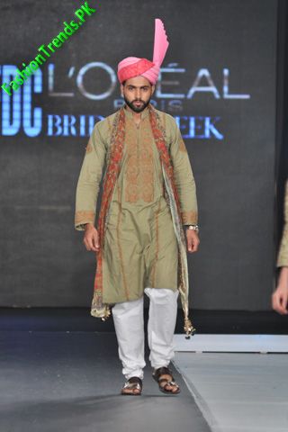 Fahad Hussayn at L'Oreal Paris Bridal Week 2012
