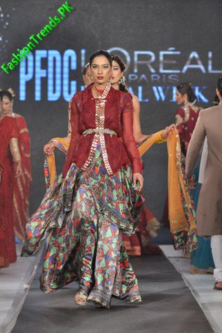 Fahad Hussayn at L'Oreal Paris Bridal Week 2012