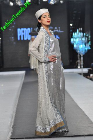 Nida Azwer at L'Oreal Paris Bridal Week 2012