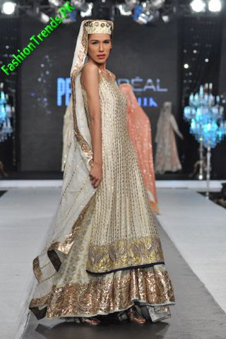 Nida Azwer at L'Oreal Paris Bridal Week 2012