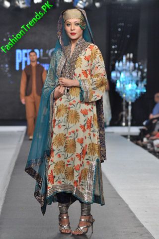 Nida Azwer at L'Oreal Paris Bridal Week 2012