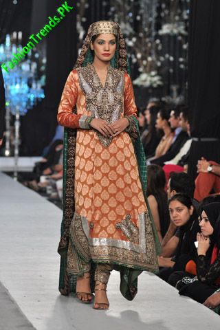 Nida Azwer at L'Oreal Paris Bridal Week 2012
