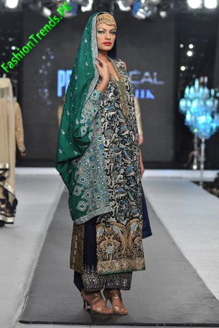 Nida Azwer at L'Oreal Paris Bridal Week 2012