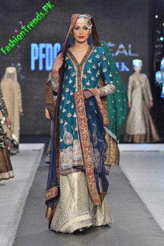 Nida Azwer at L'Oreal Paris Bridal Week 2012