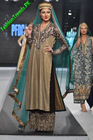 Nida Azwer at L'Oreal Paris Bridal Week 2012