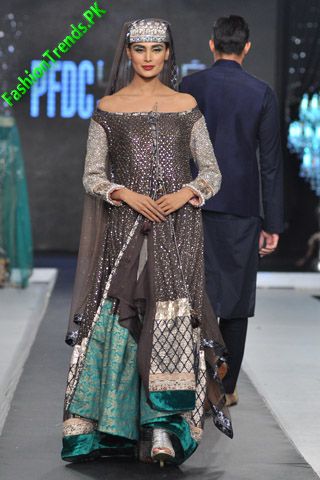 Nida Azwer at L'Oreal Paris Bridal Week 2012