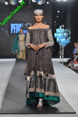 Nida Azwer at L'Oreal Paris Bridal Week 2012