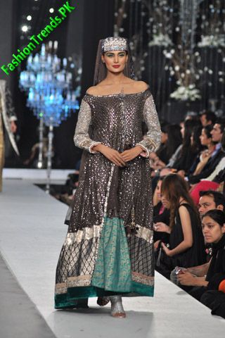 Nida Azwer at L'Oreal Paris Bridal Week 2012