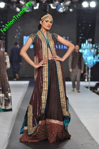 Nida Azwer at L'Oreal Paris Bridal Week 2012