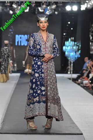Nida Azwer at L'Oreal Paris Bridal Week 2012