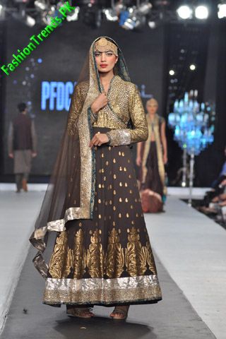 Nida Azwer at L'Oreal Paris Bridal Week 2012