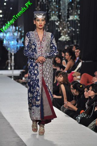 Nida Azwer at L'Oreal Paris Bridal Week 2012