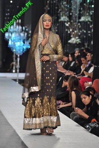 Nida Azwer at L'Oreal Paris Bridal Week 2012