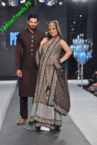 Nida Azwer at L'Oreal Paris Bridal Week 2012
