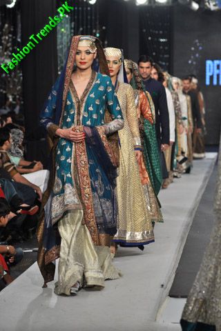 Nida Azwer at L'Oreal Paris Bridal Week 2012