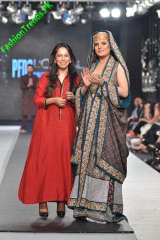 Nida Azwer at L'Oreal Paris Bridal Week 2012