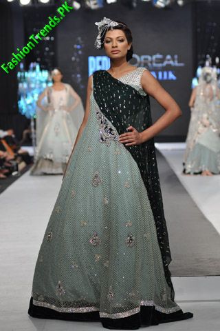 Teena by Hina Butt at L'Oreal Paris Bridal Week 2012