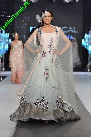 Teena by Hina Butt at L'Oreal Paris Bridal Week 2012