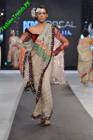 Teena by Hina Butt at L'Oreal Paris Bridal Week 2012