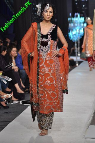 Teena by Hina Butt at L'Oreal Paris Bridal Week 2012