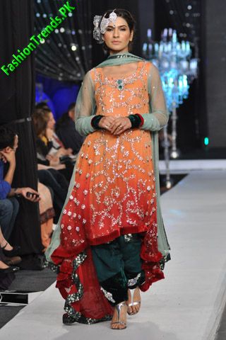 Teena by Hina Butt at L'Oreal Paris Bridal Week 2012