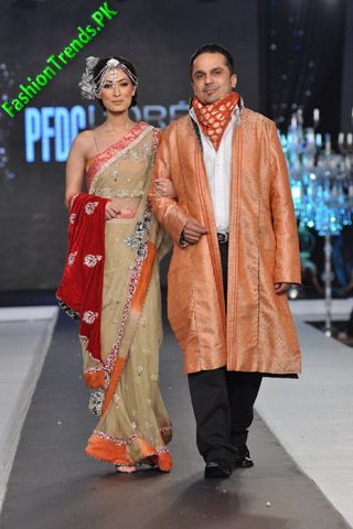Teena by Hina Butt at L'Oreal Paris Bridal Week 2012