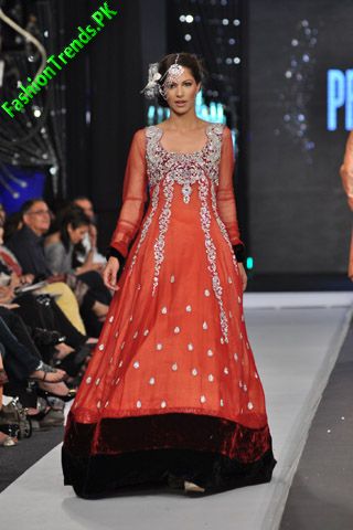 Teena by Hina Butt at L'Oreal Paris Bridal Week 2012