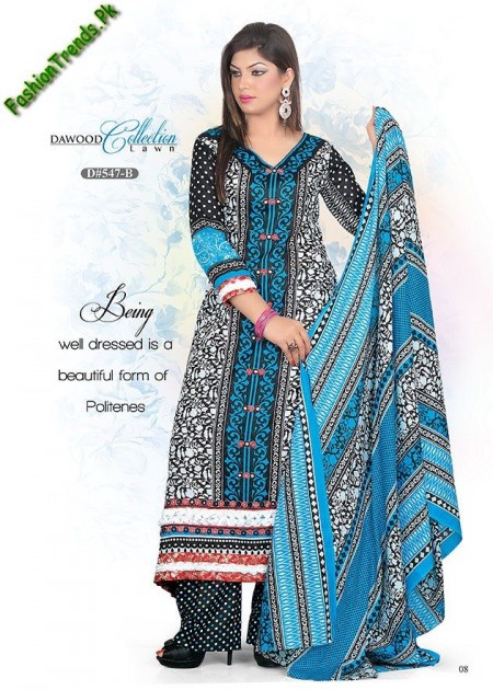 DAWOOD Spring Lawn Dresses 2013