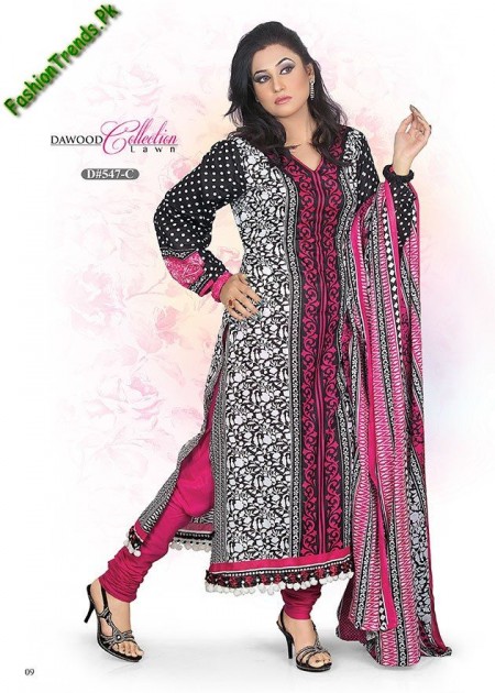 DAWOOD Spring Lawn Dresses 2013