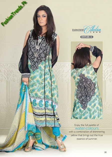 DAWOOD Spring Lawn Dresses 2013