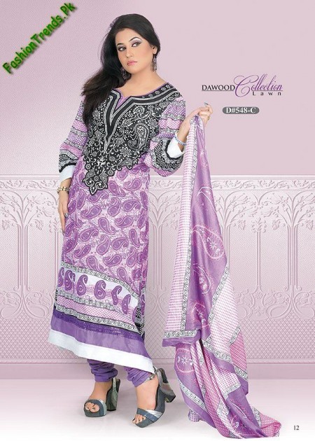 DAWOOD Spring Lawn Dresses 2013