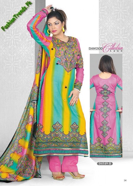 DAWOOD Spring Lawn Dresses 2013