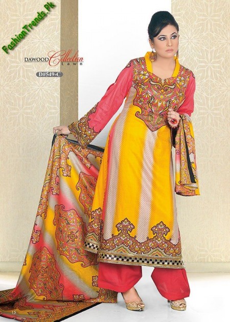 DAWOOD Spring Lawn Dresses 2013