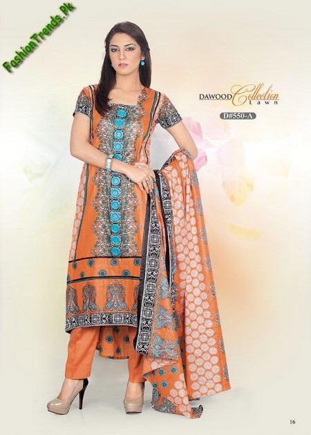 DAWOOD Spring Lawn Dresses 2013