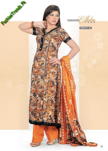 DAWOOD Spring Lawn Dresses 2013