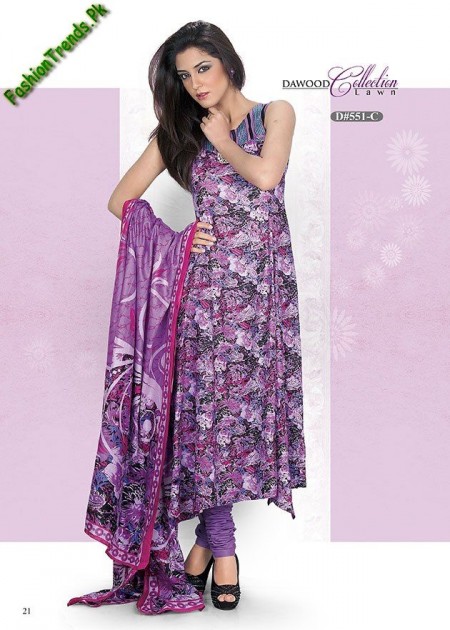 DAWOOD Spring Lawn Dresses 2013
