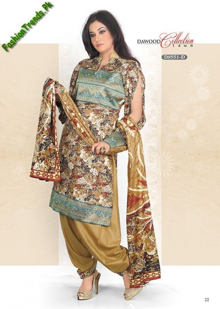 DAWOOD Spring Lawn Dresses 2013